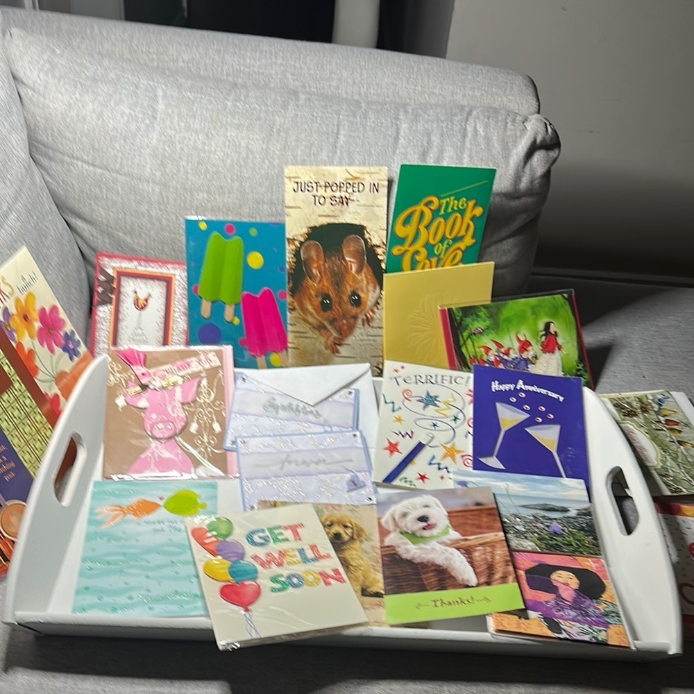 Colorful Greeting Card Collection